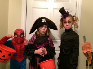 Spiderman and Crazy girl in black!