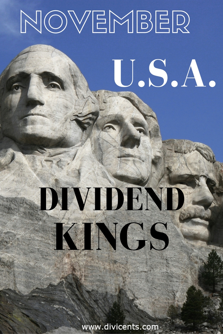 THE BEST DIVIDEND STOCKS FOR NOVEMBER