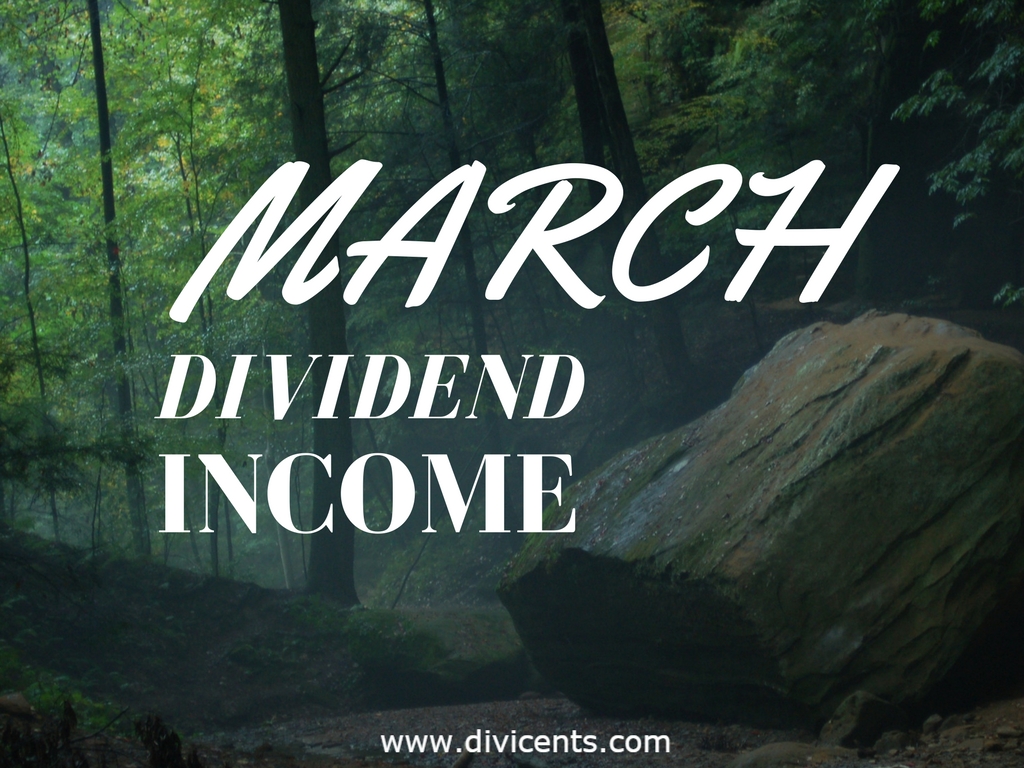 Dividend Income – March 2017